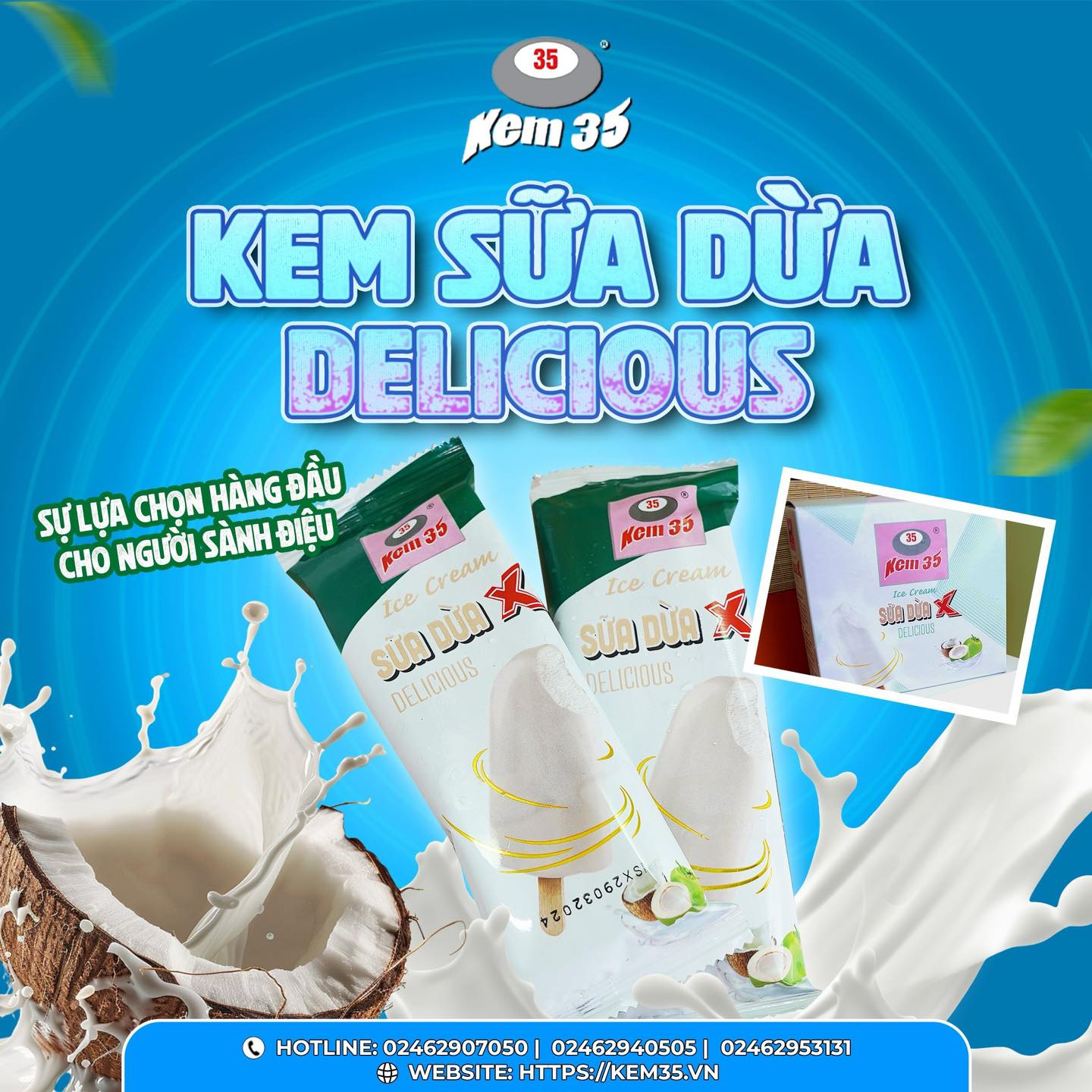 Kem 35 ra mắt bộ sưu tập mới: Nâng tầm trải nghiệm kem truyền thống