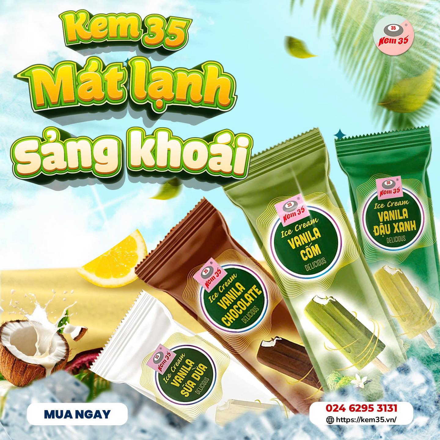 Kem 35 - Hành trình gắn bó với tuổi thơ bao thế hệ