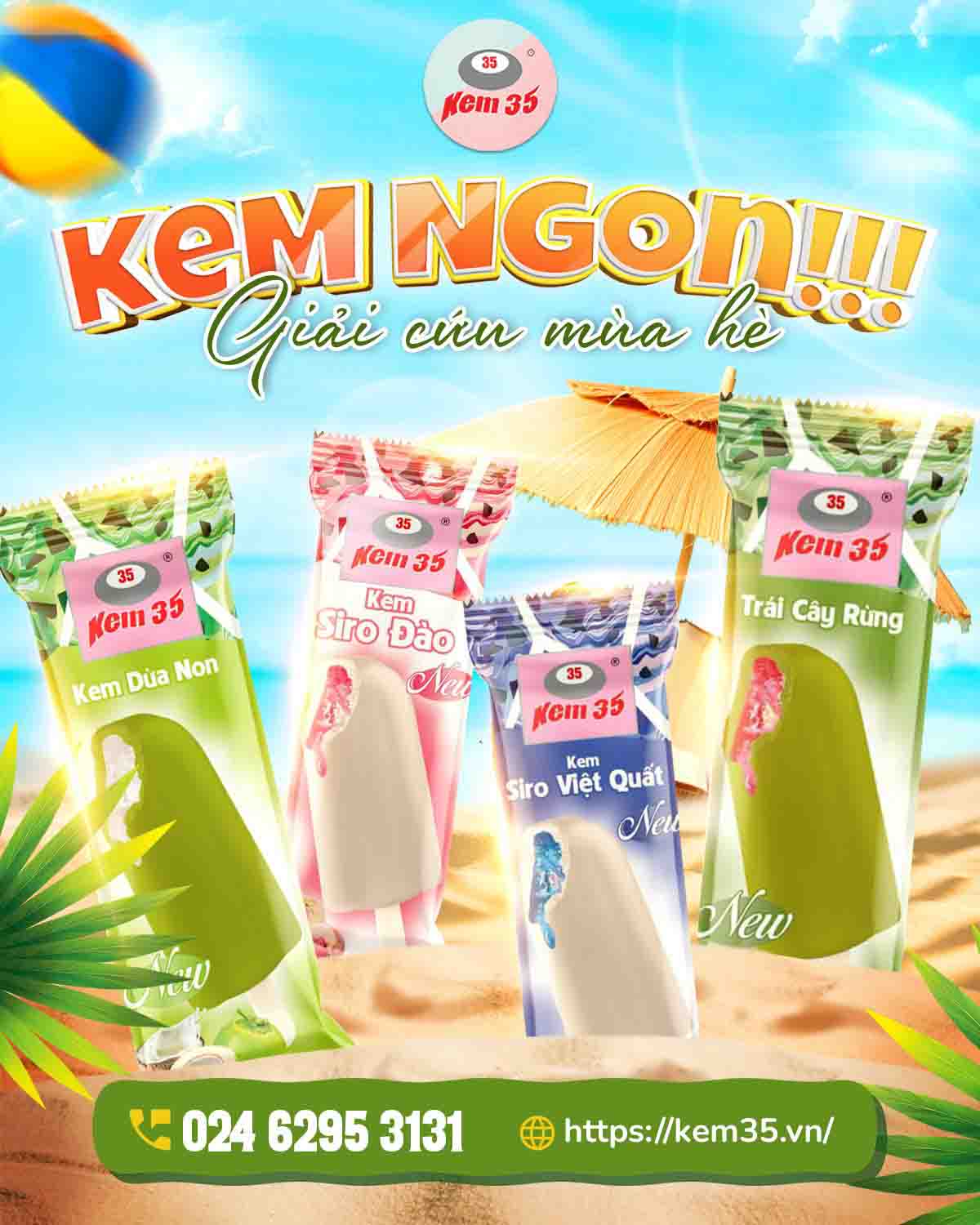 KEM SIRO 35 – MÓN KEM GIẢI NHIỆT MÙA HÈ ĐƯỢC LÒNG GIỚI TRẺ