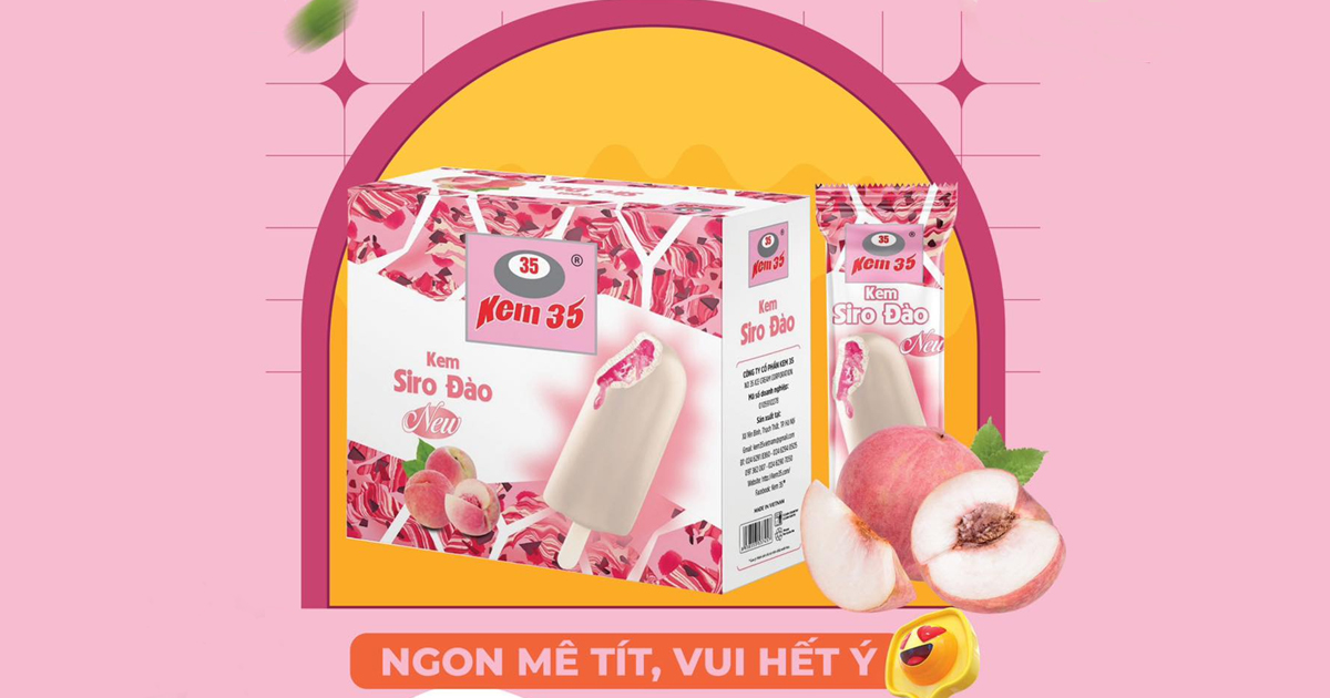 LẦN ĐẦU TIÊN KEM 35 RA MẮT DÒNG KEM SIRO MỚI