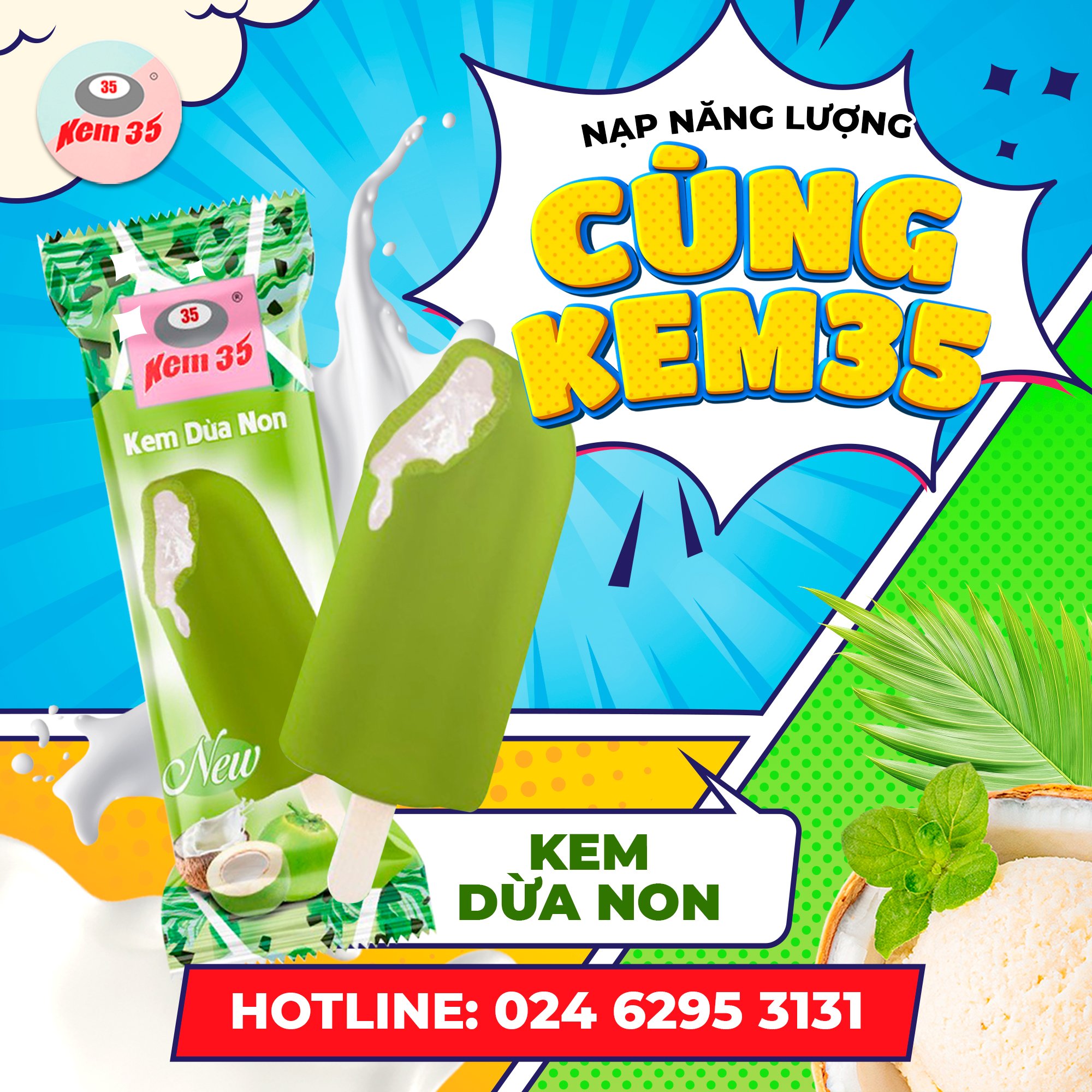 KEM 35 CHÍNH HÃNG – THỨC QUÀ GẮN LIỀN TUỔI THƠ CỦA NHIỀU THẾ HỆ