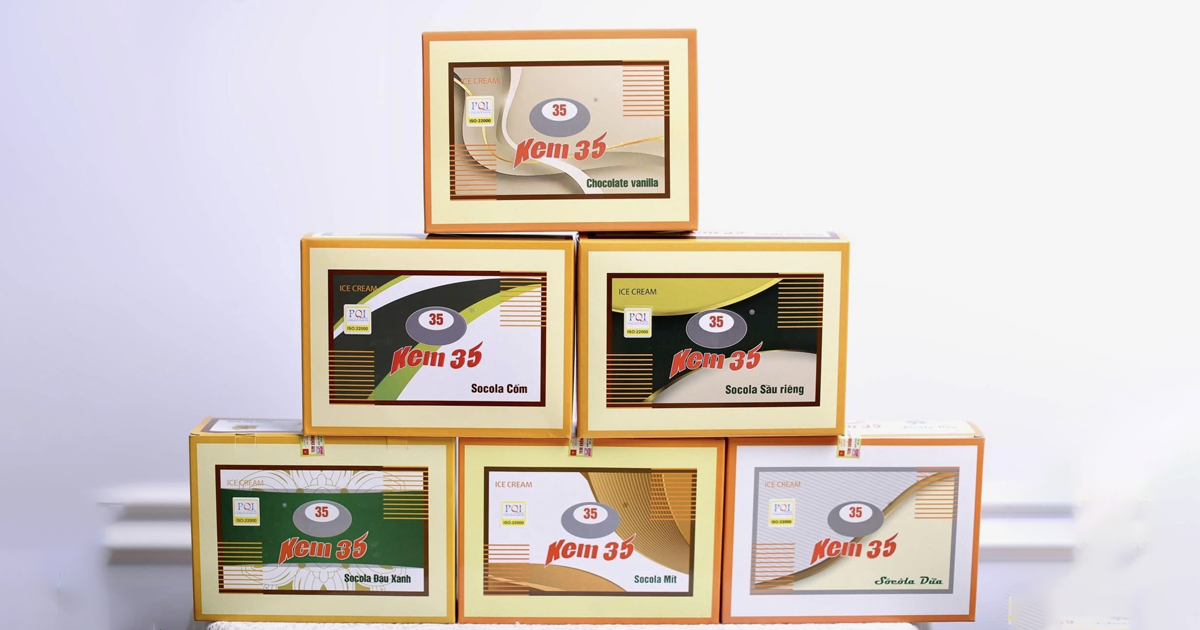 Khám phá dòng kem socola mix vị của Kem 35