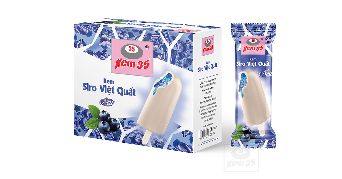 Tại sao Kem siro việt quất mới ra mắt đáng thử nhất trong hè này?